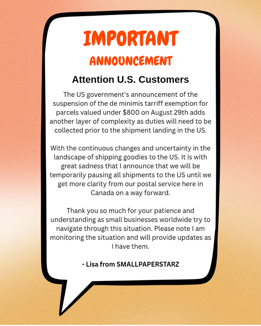 Important Notice: ATTENTION TO US CUSTOMERS