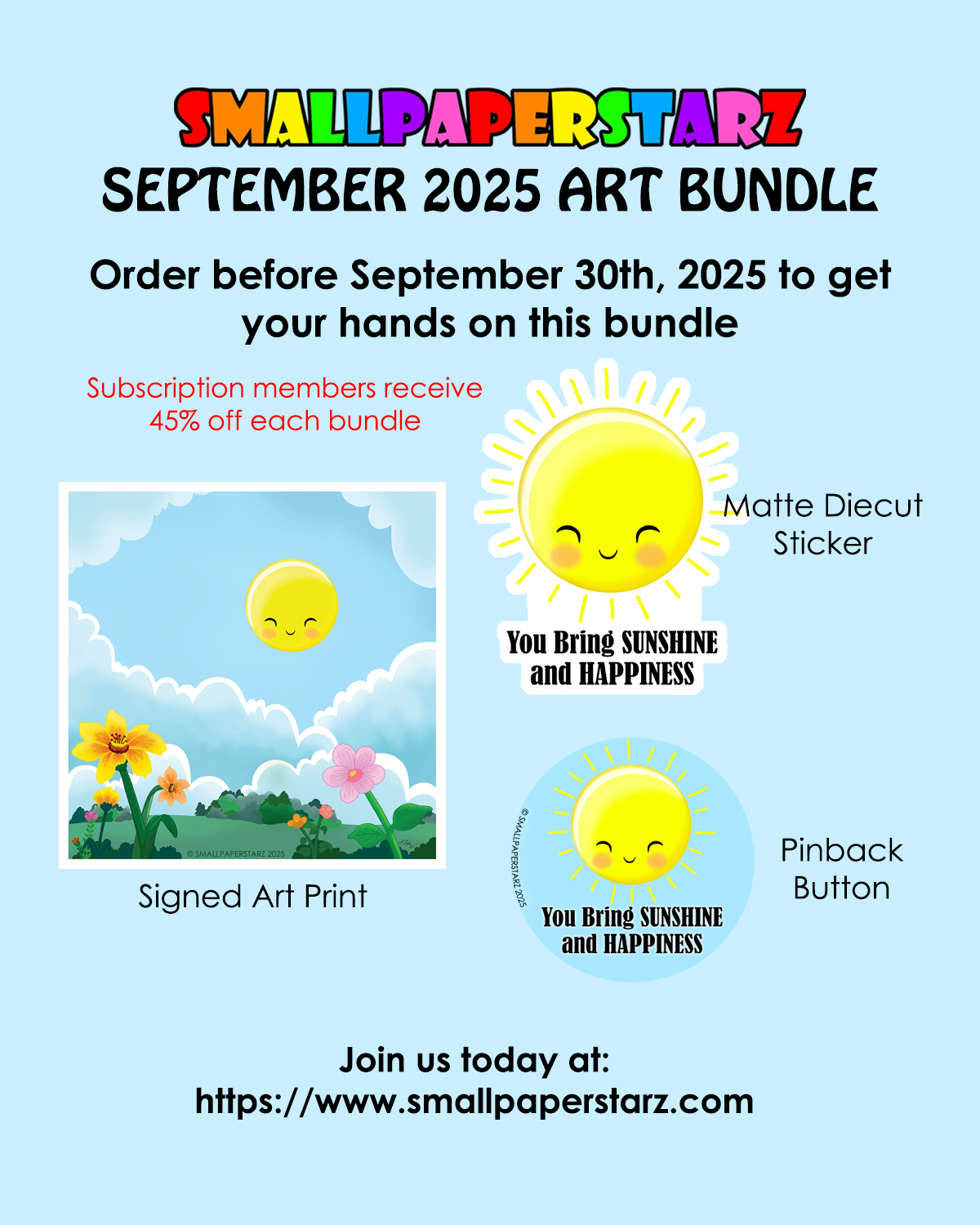 September 2025 Monthly Art Bundle