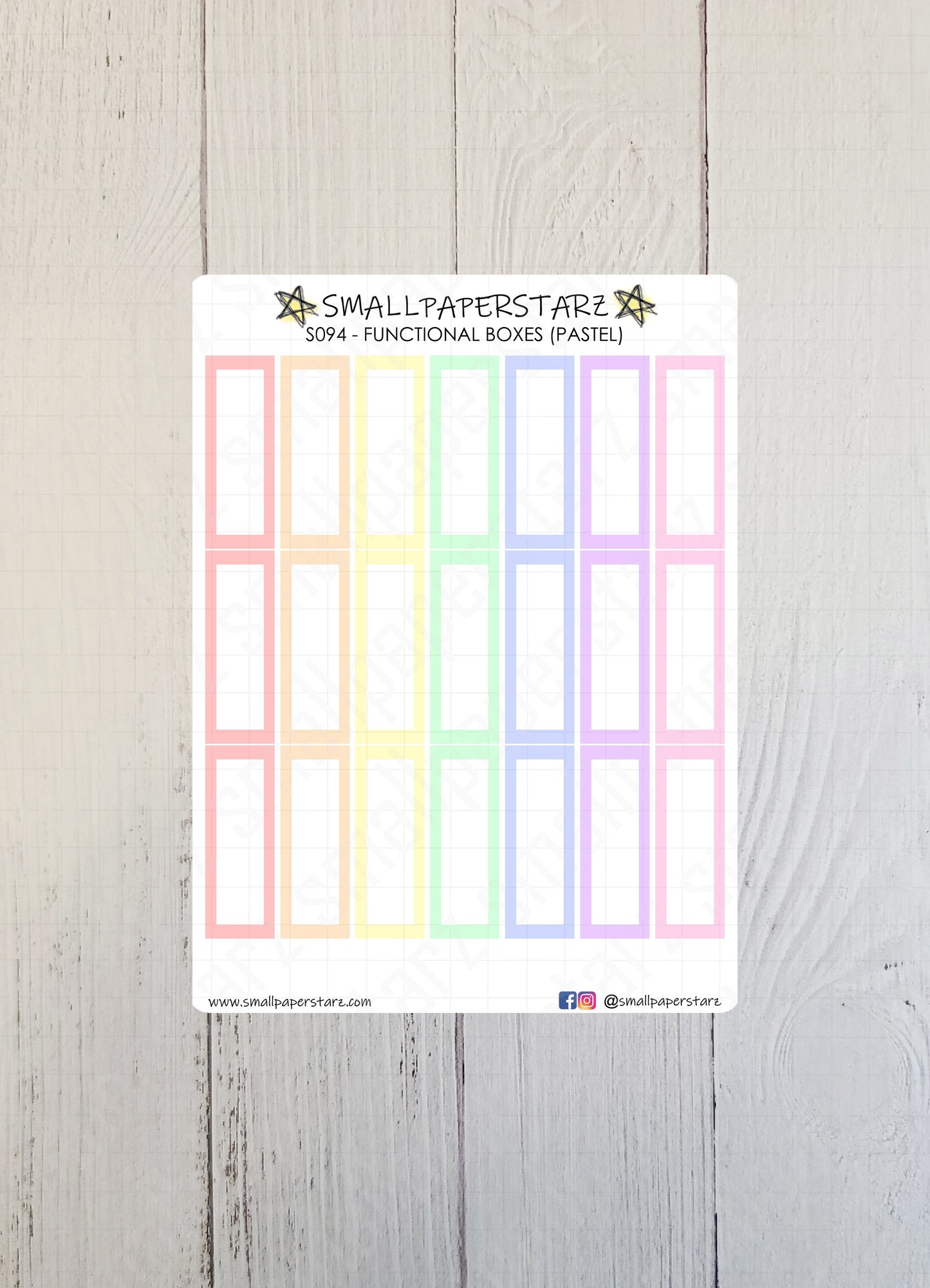 S094 - Pastel Functional Boxes