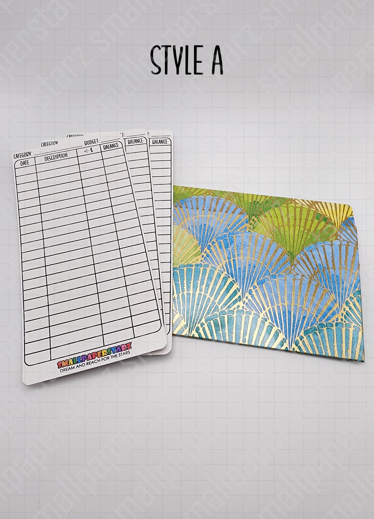 C001 - Tropical Bliss Collection Cash Envelopes