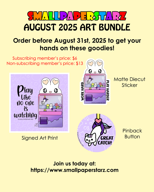 BD002 - August 2025 Monthly Art Bundle