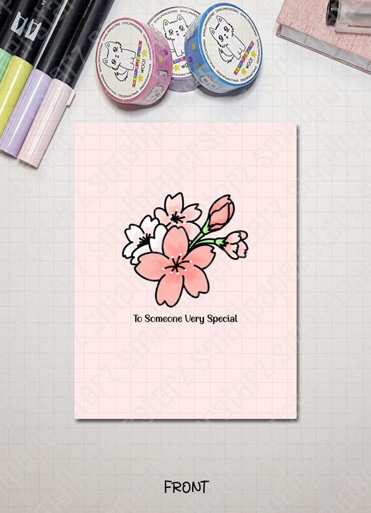 G026 - To Someone Special Blank Greeting Card