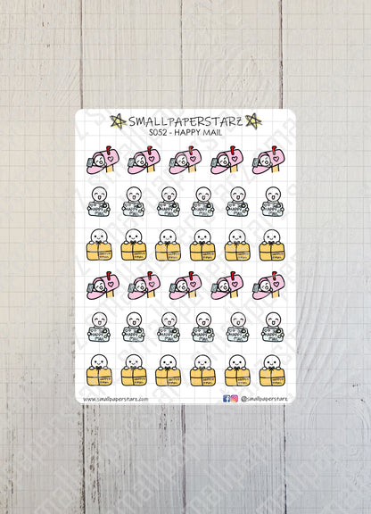 S052 - Happy Mail Sticker Sheet