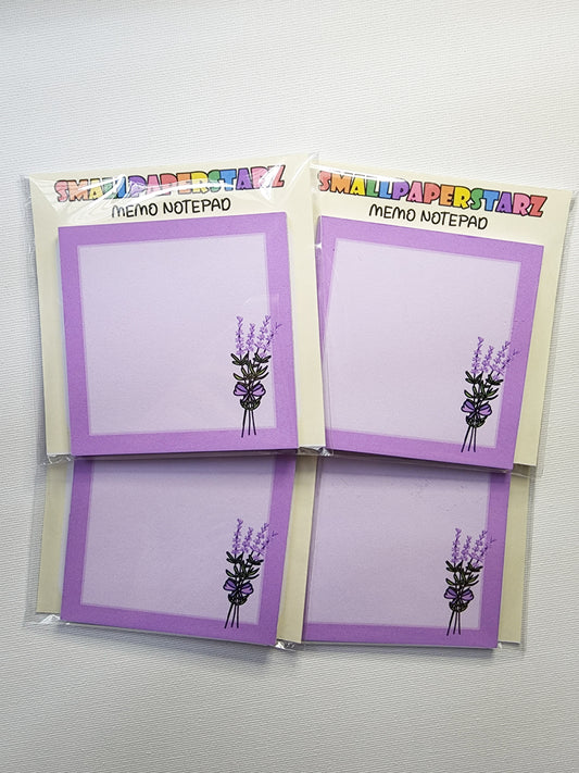 NP012 - Lavender Memo Notepads