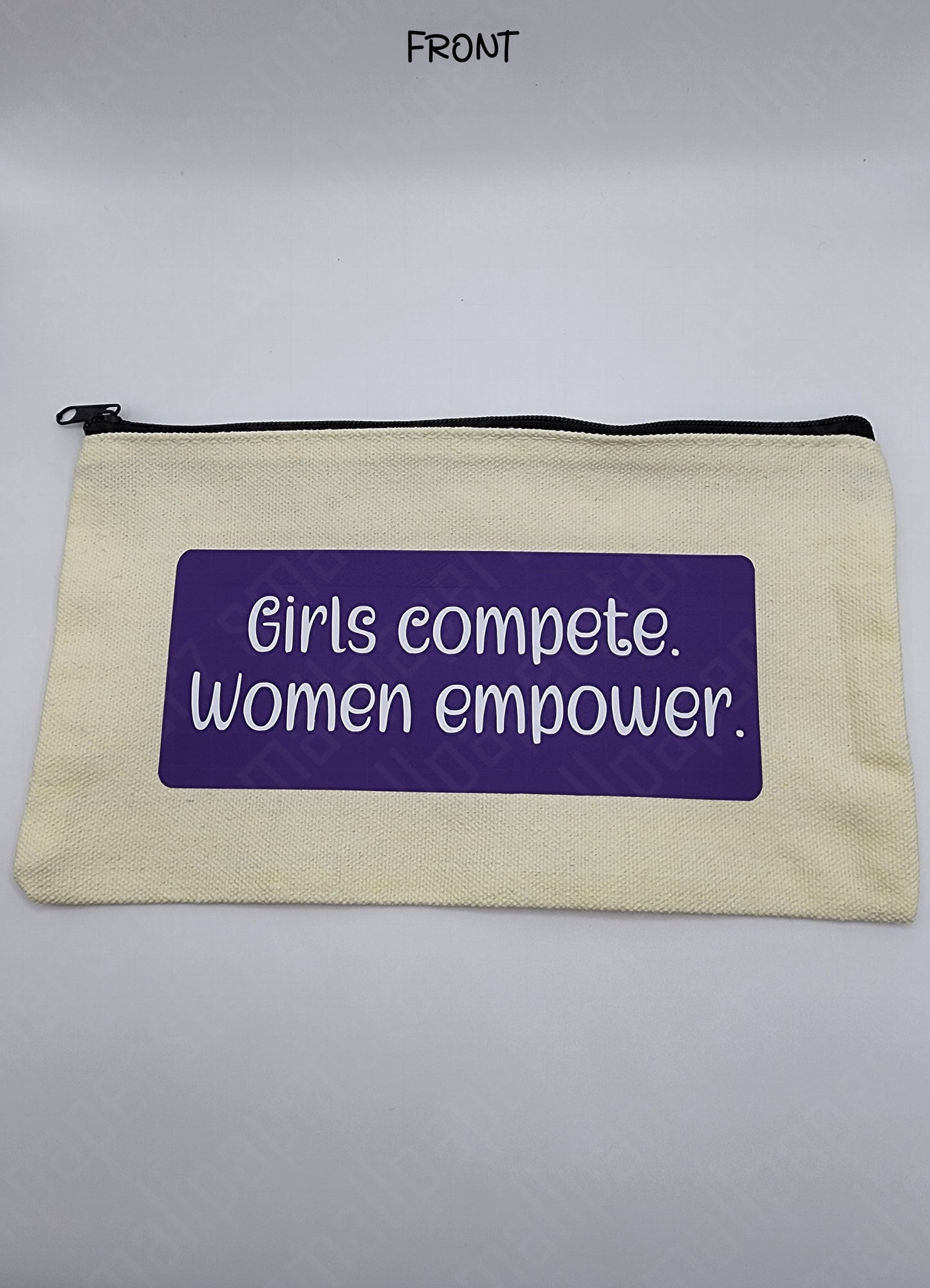 P003 - Women Empower Pouch Pencil Case Make-up Bag Sticker Storage