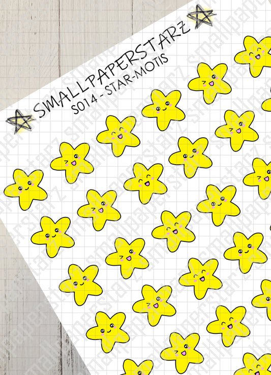 S014 - Star-motis Sticker Sheet